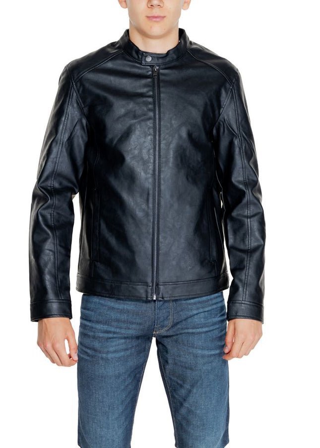 Jack Jones Black Polyester Jacket