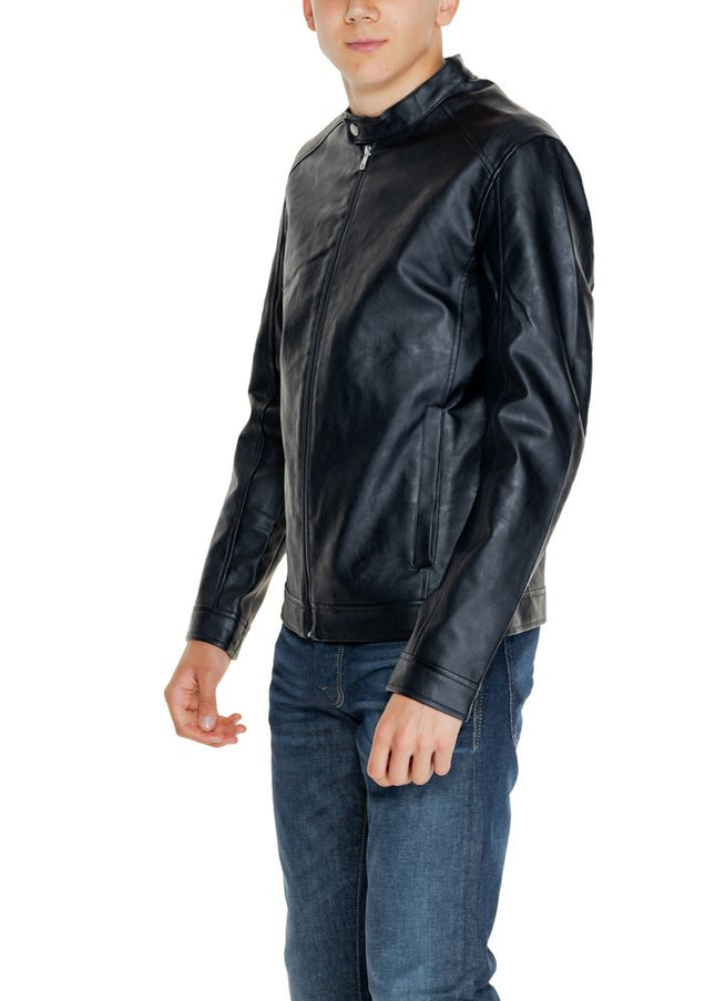 Jack Jones Black Polyester Jacket