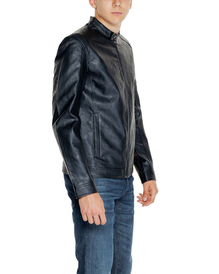 Jack Jones Black Polyester Jacket