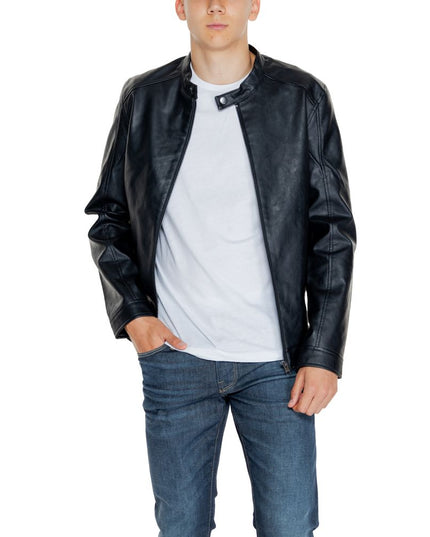 Jack Jones Black Polyester Jacket