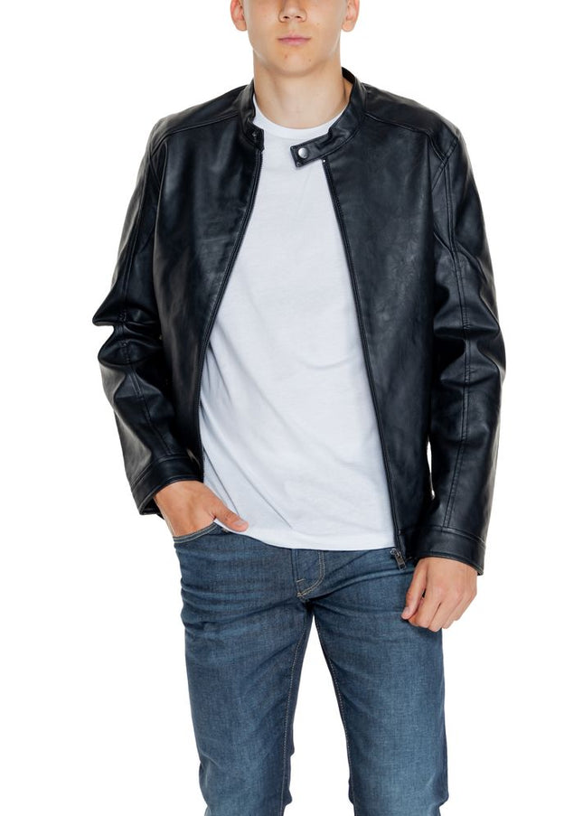 Jack Jones Black Polyester Jacket