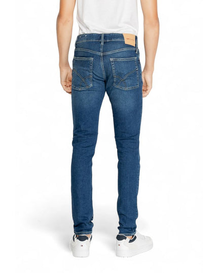 Gas Blue Cotton Jeans & Pant