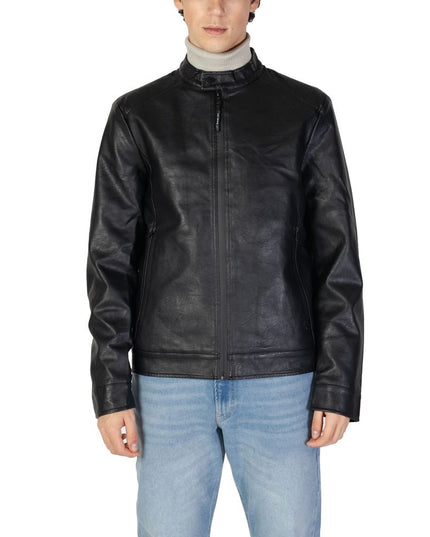 Gas Black Polyester Jacket