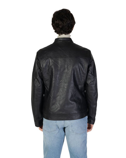 Gas Black Polyester Jacket