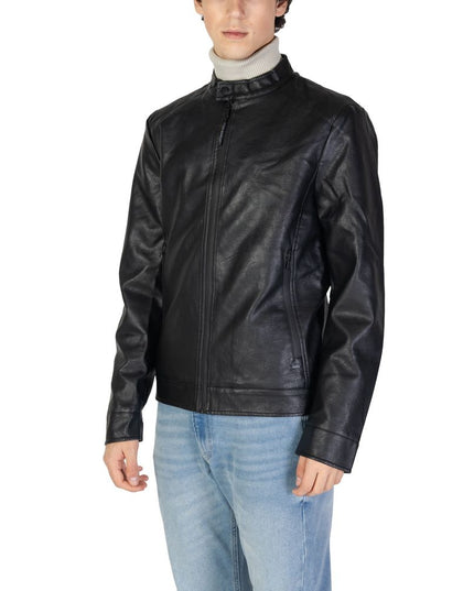 Gas Black Polyester Jacket