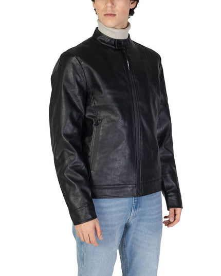 Gas Black Polyester Jacket