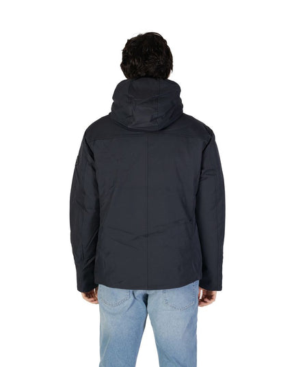 Gas Blue Polyester Jacket