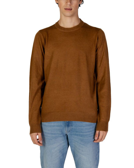 Gas Brown Acrylic Sweater