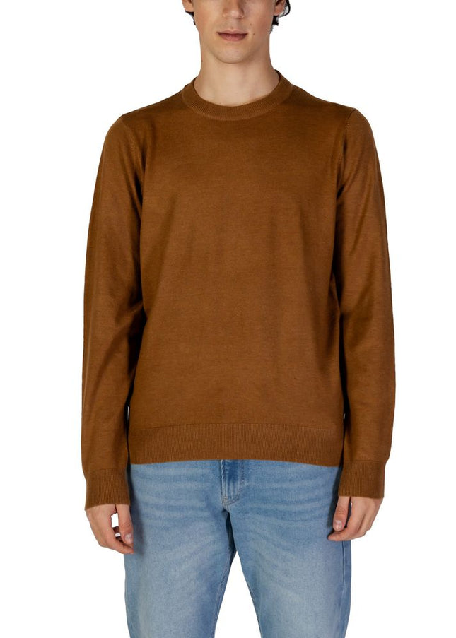 Gas Brown Acrylic Sweater