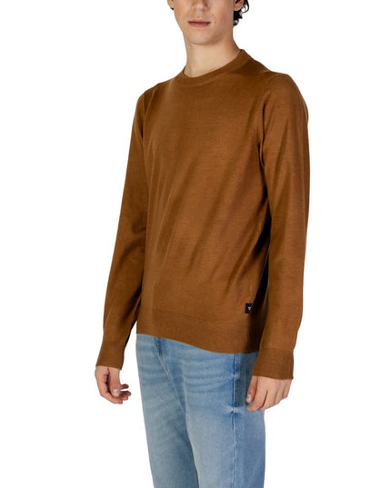 Gas Brown Acrylic Sweater