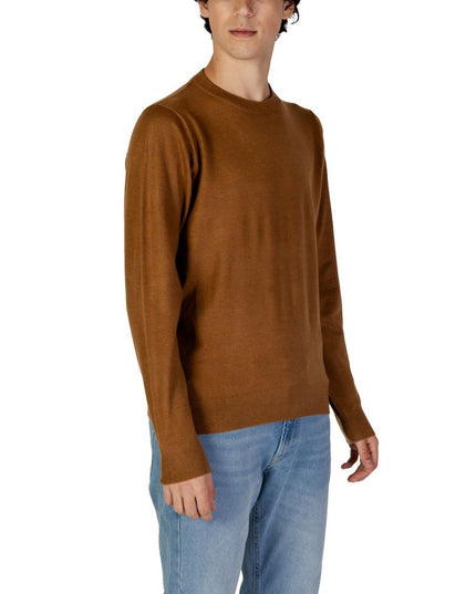 Gas Brown Acrylic Sweater