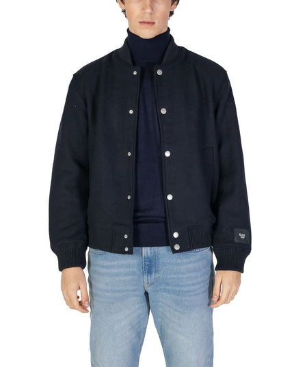 Gas Blue Polyester Jacket