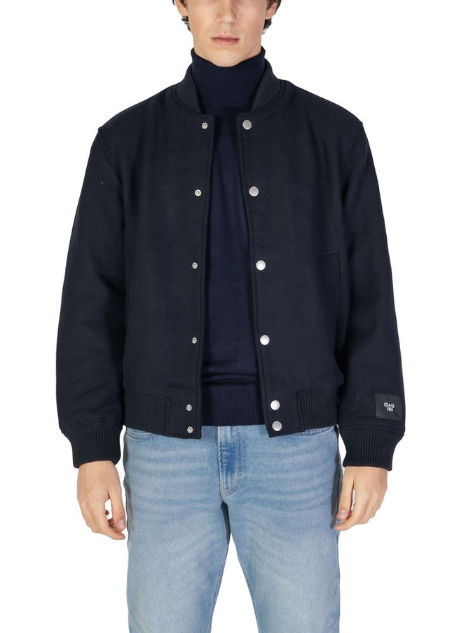 Gas Blue Polyester Jacket