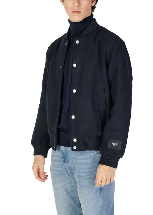 Gas Blue Polyester Jacket