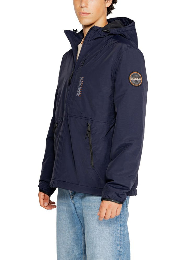 Napapijri Blue Polyamide Jacket