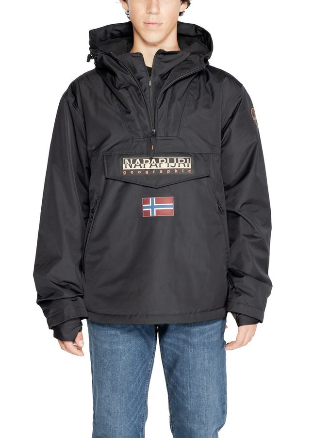 Napapijri Black Polyester Jacket