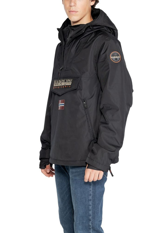 Napapijri Black Polyester Jacket