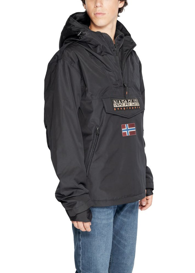 Napapijri Black Polyester Jacket