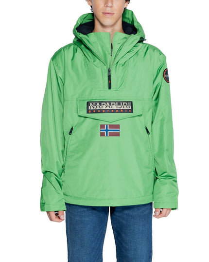 Napapijri Green Polyester Jacket