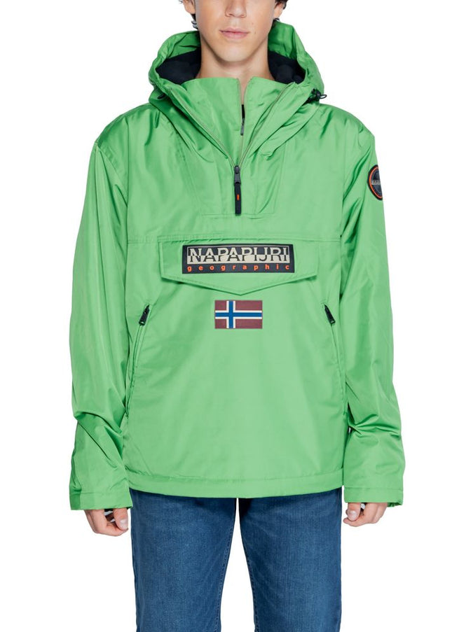 Napapijri Green Polyester Jacket