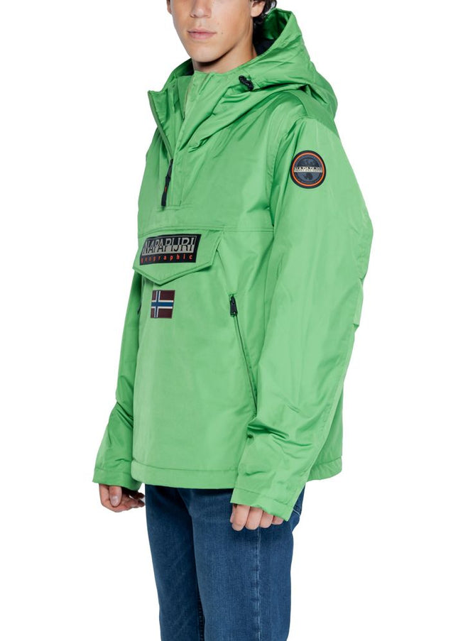 Napapijri Green Polyester Jacket