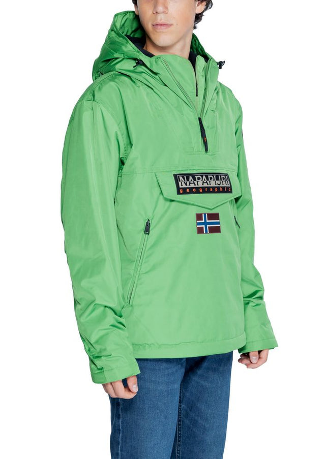 Napapijri Green Polyester Jacket