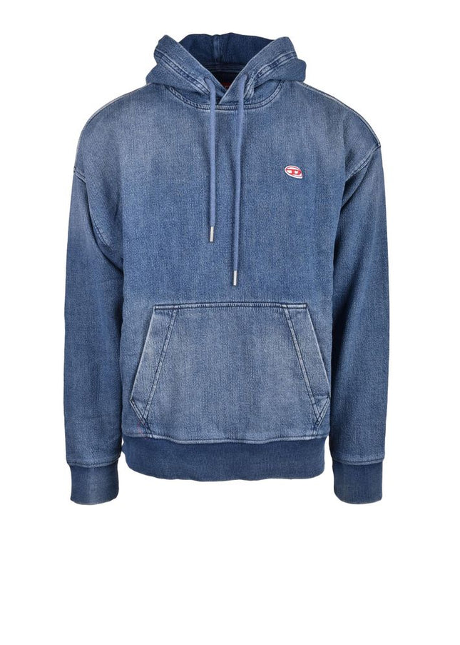 Diesel Blue Cotton Sweater