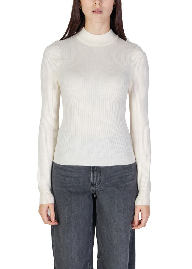 Only Cream Viscose Sweater