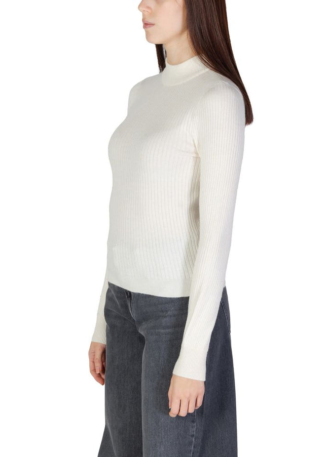 Only Cream Viscose Sweater