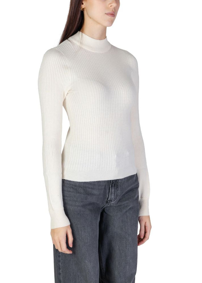 Only Cream Viscose Sweater