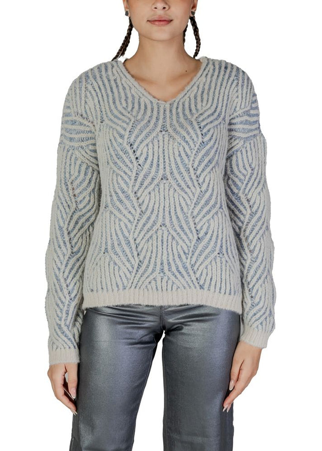 Only Blue Recycled Polyester Sweater