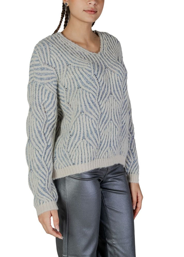 Only Blue Recycled Polyester Sweater