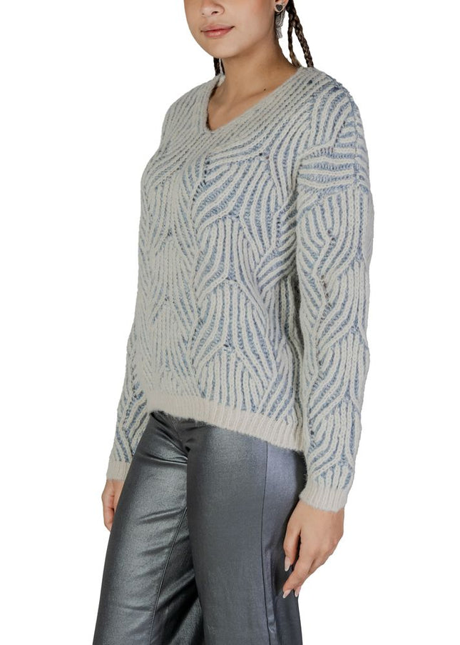 Only Blue Recycled Polyester Sweater