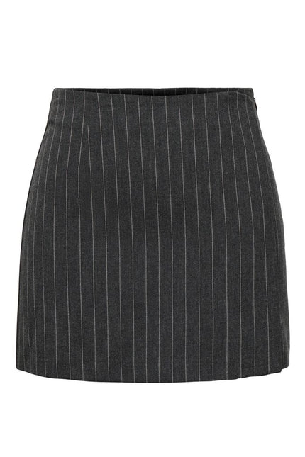 Only Gray Polyester Skirt