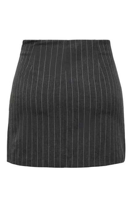 Only Gray Polyester Skirt