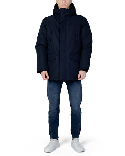 Napapijri Blue Polyester Jacket