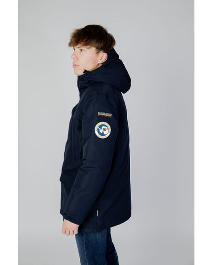 Napapijri Blue Polyester Jacket