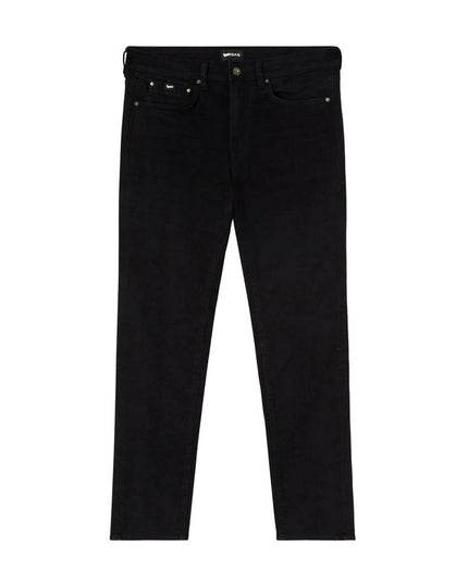 Gas Black Cotton Jeans & Pant