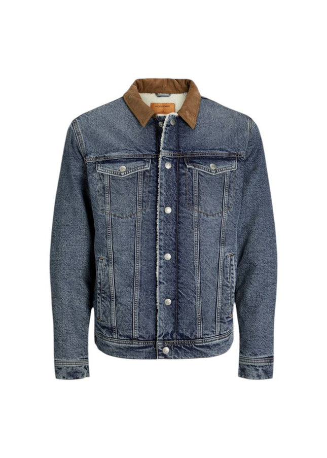 Jack Jones Blue Cotton Jacket