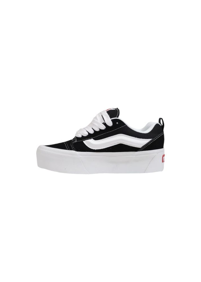 Vans Black And White Suede Sneaker