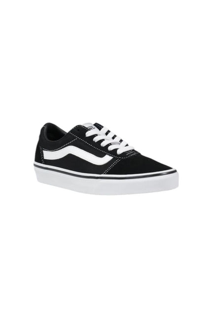 Vans Black And White Suede Sneaker