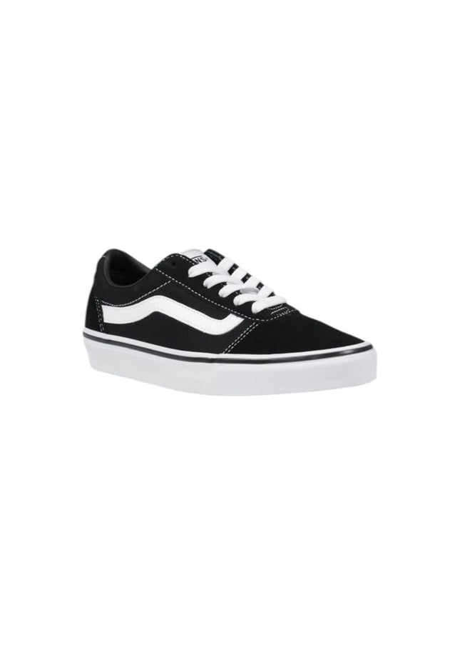 Vans Black And White Suede Sneaker