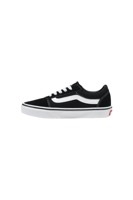 Vans Black And White Suede Sneaker