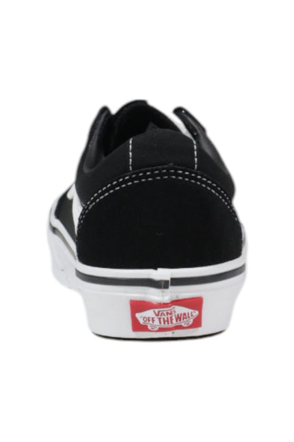 Vans Black And White Suede Sneaker