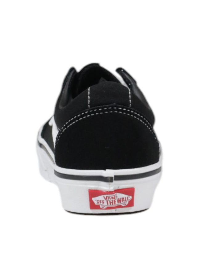 Vans Black And White Suede Sneaker