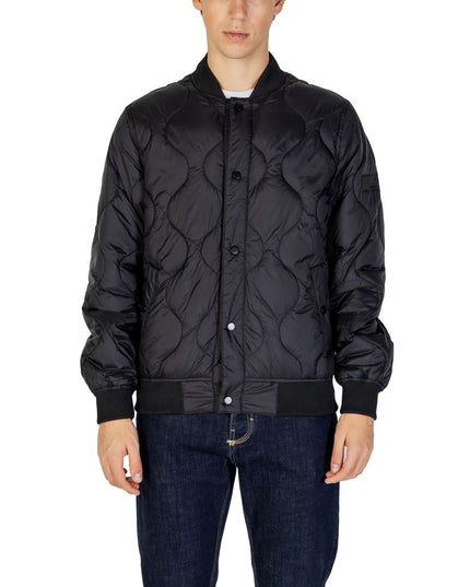 Gianni Lupo Black Polyamide Jacket