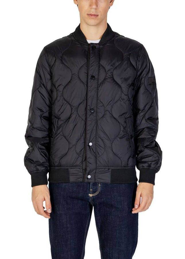 Gianni Lupo Black Polyamide Jacket