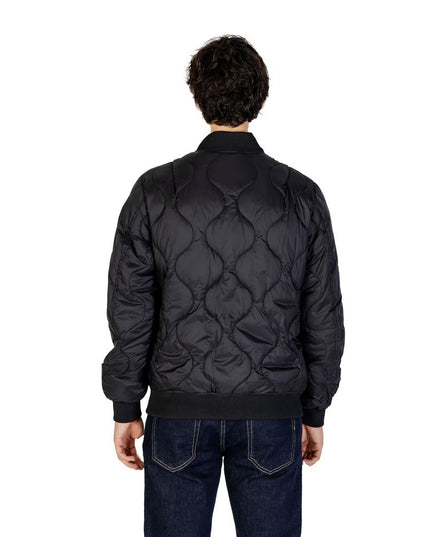 Gianni Lupo Black Polyamide Jacket