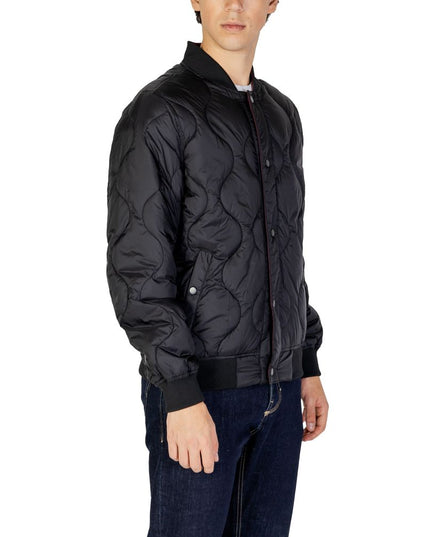 Gianni Lupo Black Polyamide Jacket