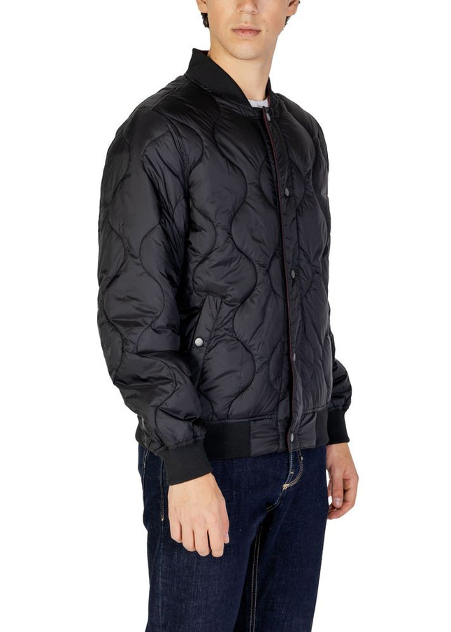 Gianni Lupo Black Polyamide Jacket